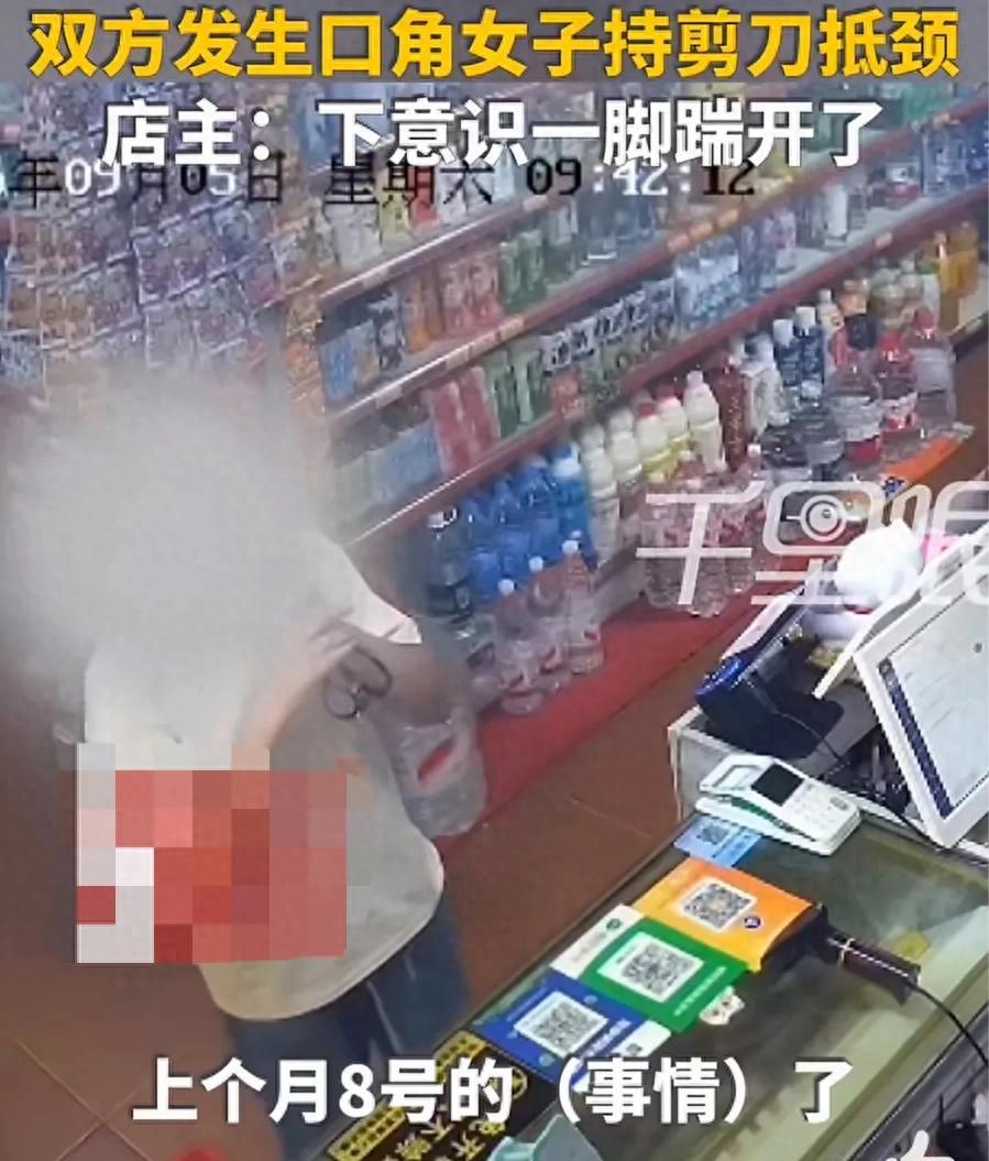 浙江嘉兴，女子在一家店，偷了3瓶饮料，一共13.5元，被店家在监控看到了，后来她