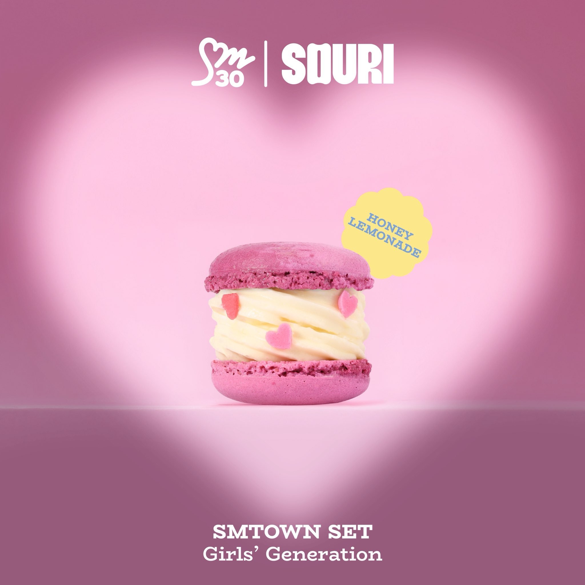 SMTOWN x SOURI马卡龙联名少女时代SHINeeEXORed Velv