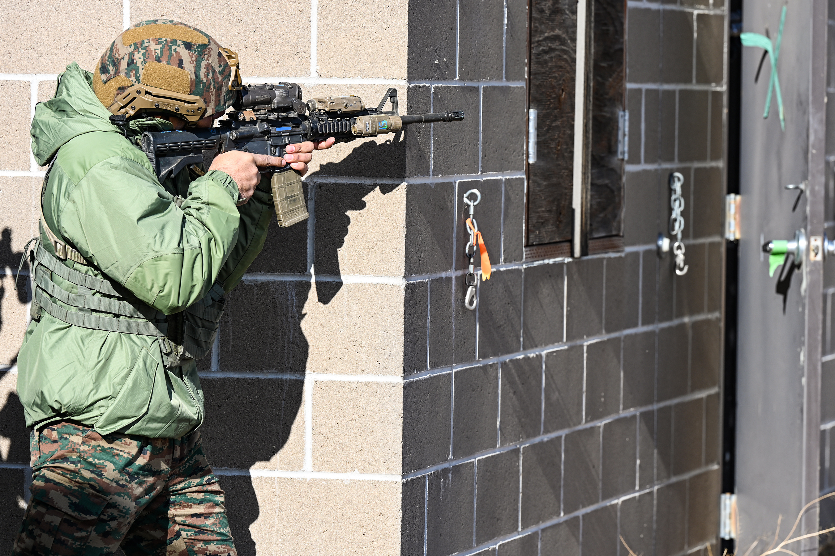 印度武装部队与美1st SFG和爱达荷州空军国民警卫队第124空中支援行动中队联