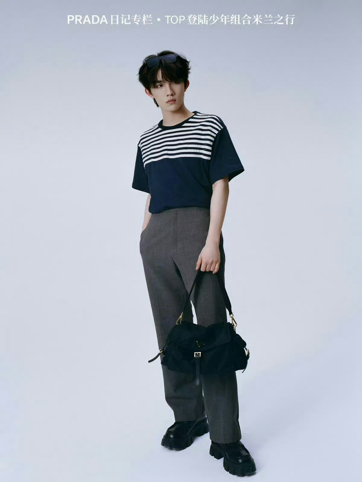 登陆少年出席prada米兰大秀 TOP登陆少年组合即将出席Prada秋冬女装大秀