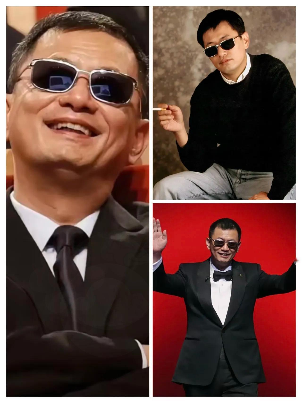 像王家卫这样的大佬导演，

走哪里都把墨镜焊脸上，根本就不是他自己说的那样，因为