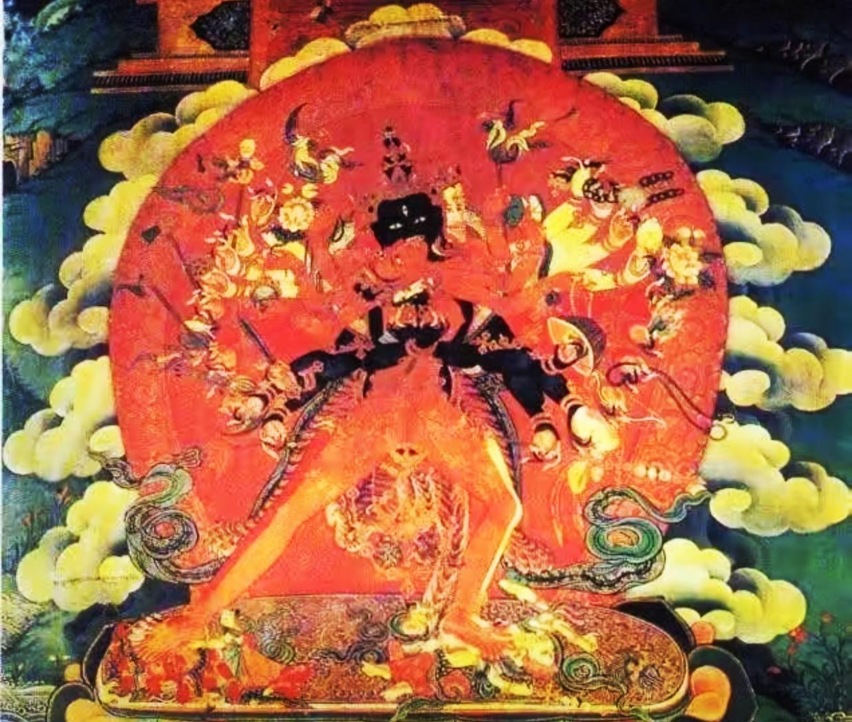 赏布达拉宫精美壁画之。松赞干布征战的一生～变法的一生 松赞干布（617...