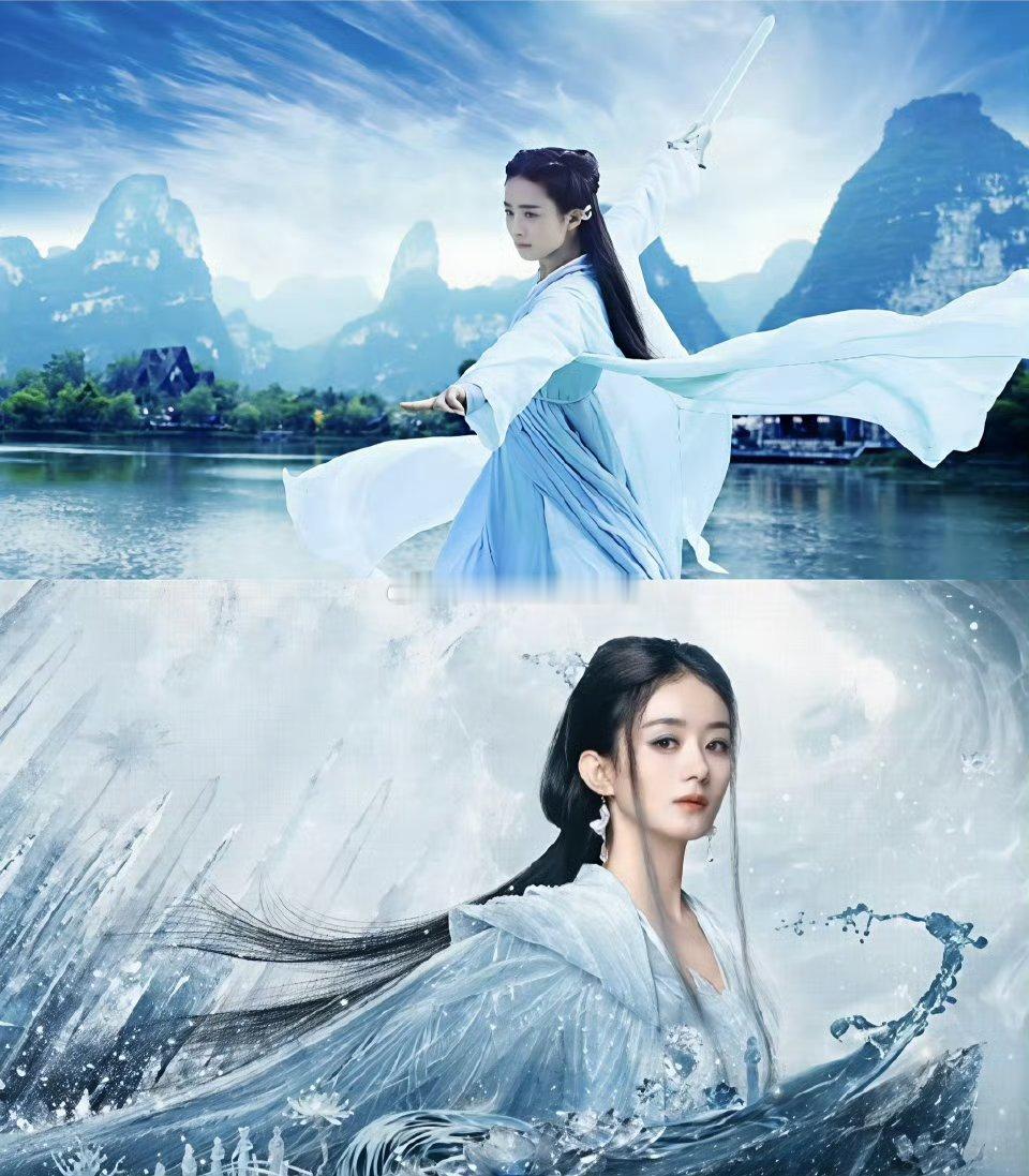 赵丽颖这十年得变化，眼神更坚定更沉稳了 