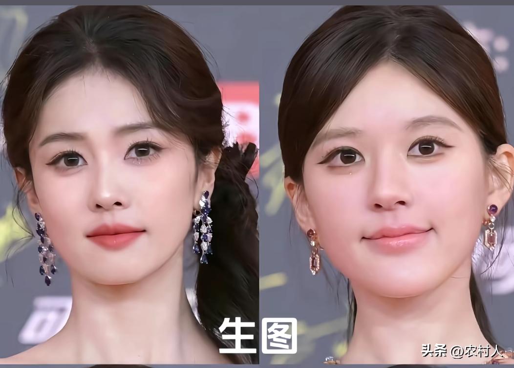 我感觉她们六个长得很像，应该是在同一个地方整的容。特别是脸型，非常的接近。现在蛇
