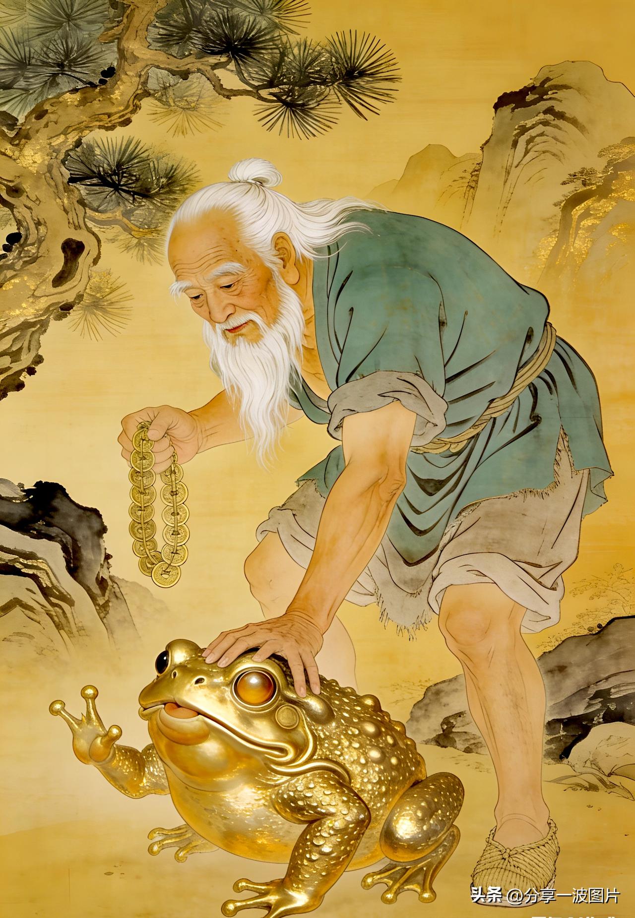 刘海戏金蟾——偏财祖师