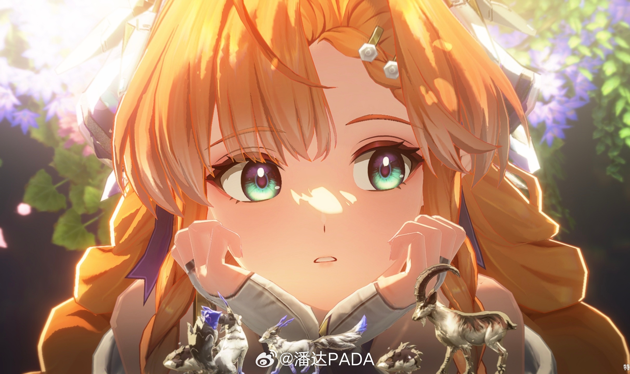 开心，抽到耙耙柑了别的不说，鸣潮的角色设计也太厉害了，这个西格莉卡可爱爆了