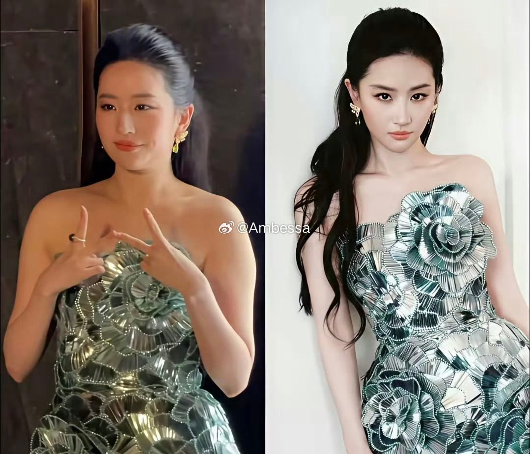 有网友发了刘亦菲的生图，说和精修图判若两人，妥妥路人甲，我寻思你管这叫路人甲？ 