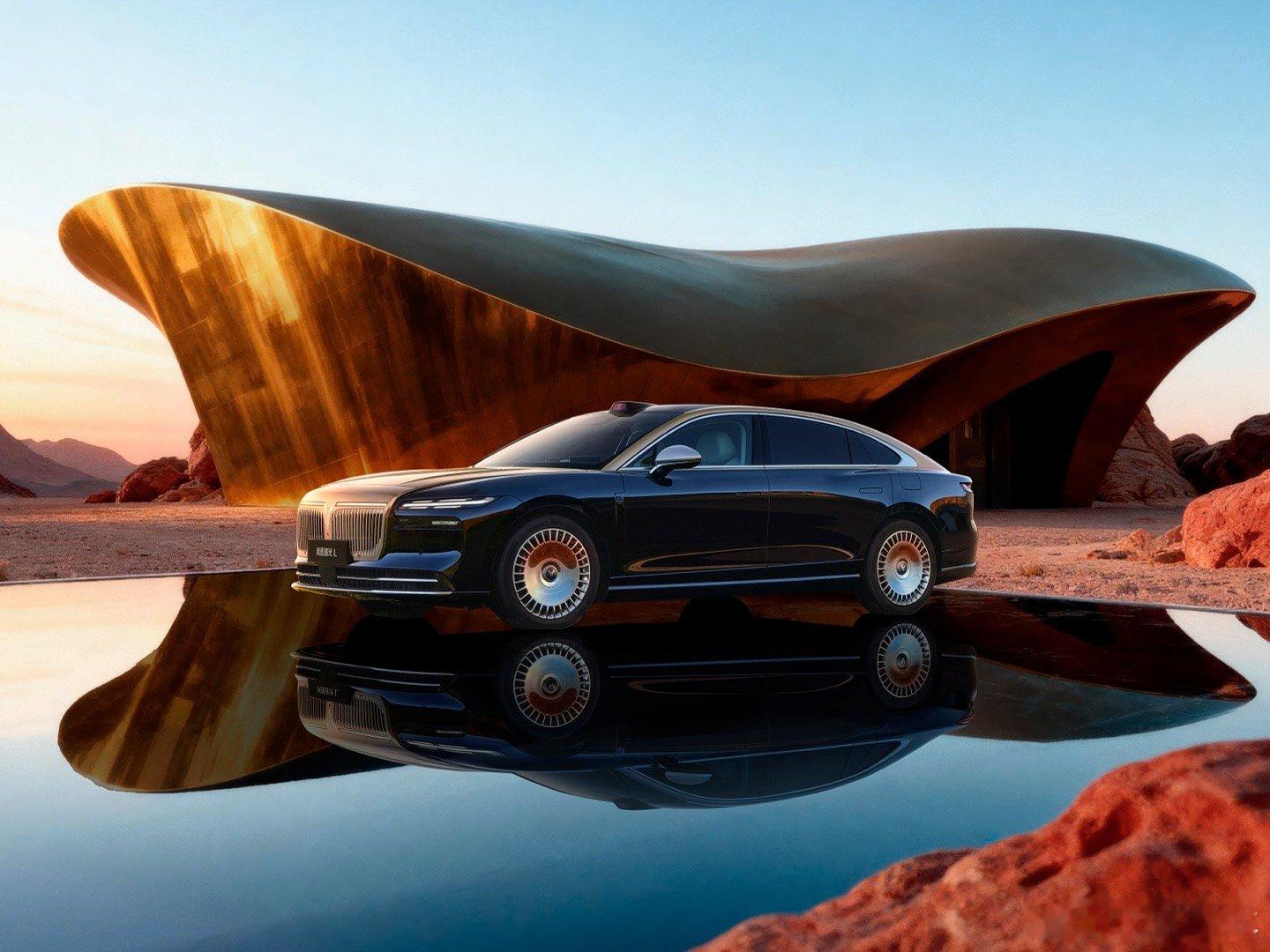 作为一台混动车，岚图追光L的纯电续航里程竟然达到了410km，创下全球最长混动轿