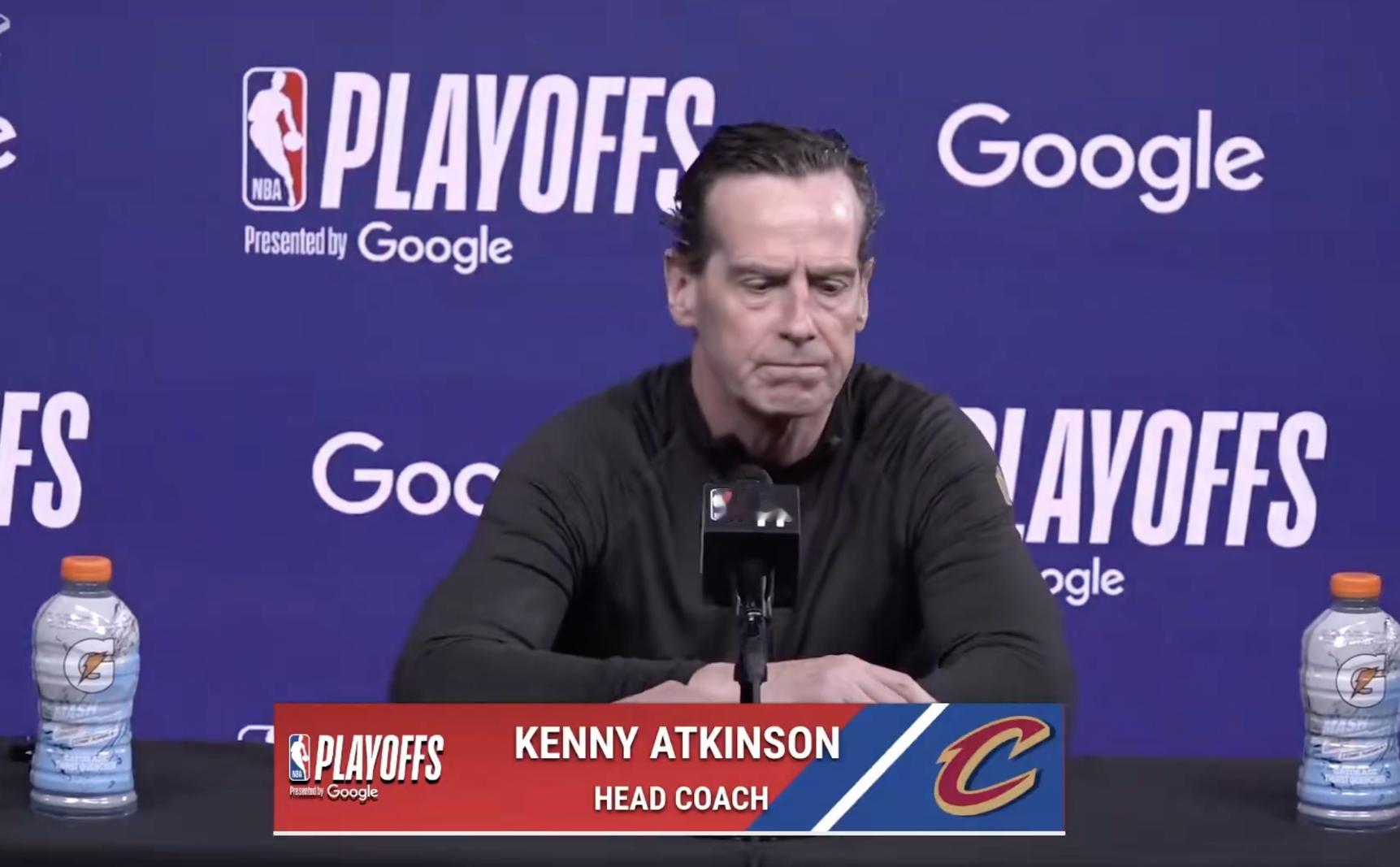 阿特金森：“本场就是典型的哈登表现。自从他加盟以来我们看到的就是这样：他沉着、自