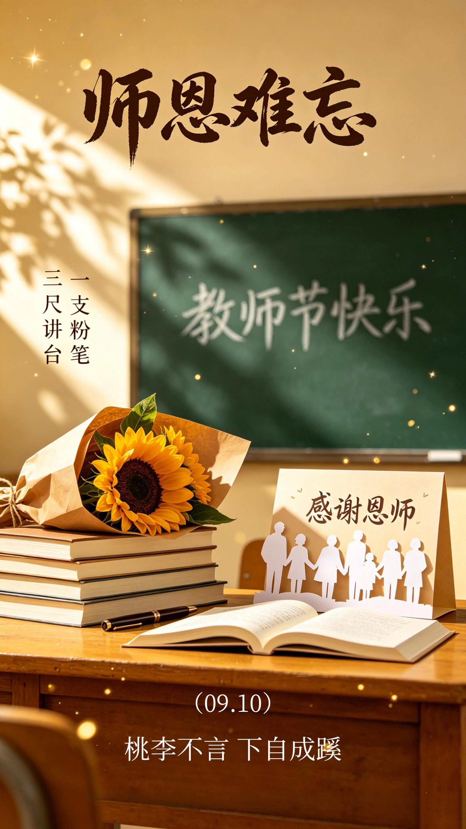 2026教师节祝福图片海报壁纸拿图吱一声噢～ 教师节教师节快乐