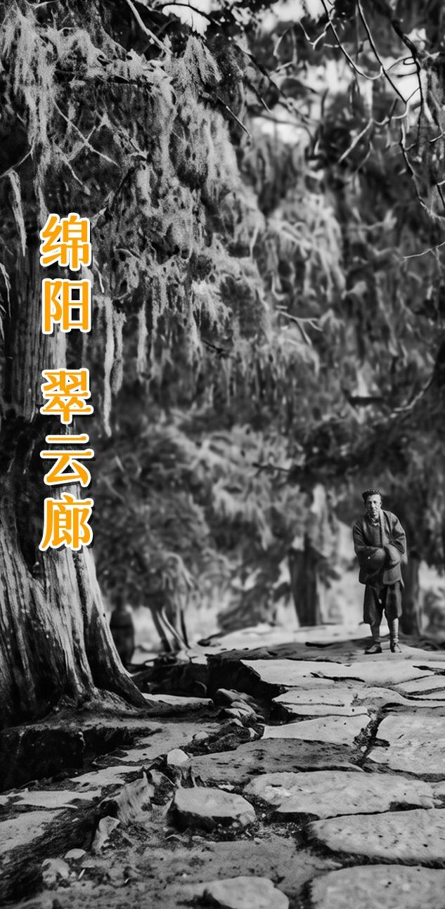 翠云廊。       剑门关翠云廊，其广义指以剑阁为中心、延伸三百余里...