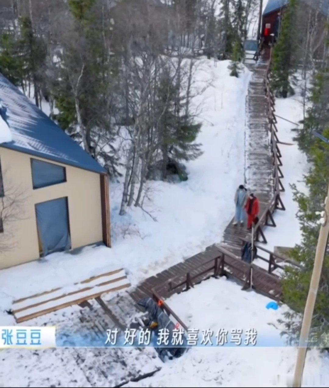 张豆豆说喜欢孙杨骂她 孙杨当众让张豆豆给他道歉张豆豆孙杨雪地这段，道歉到一半突然