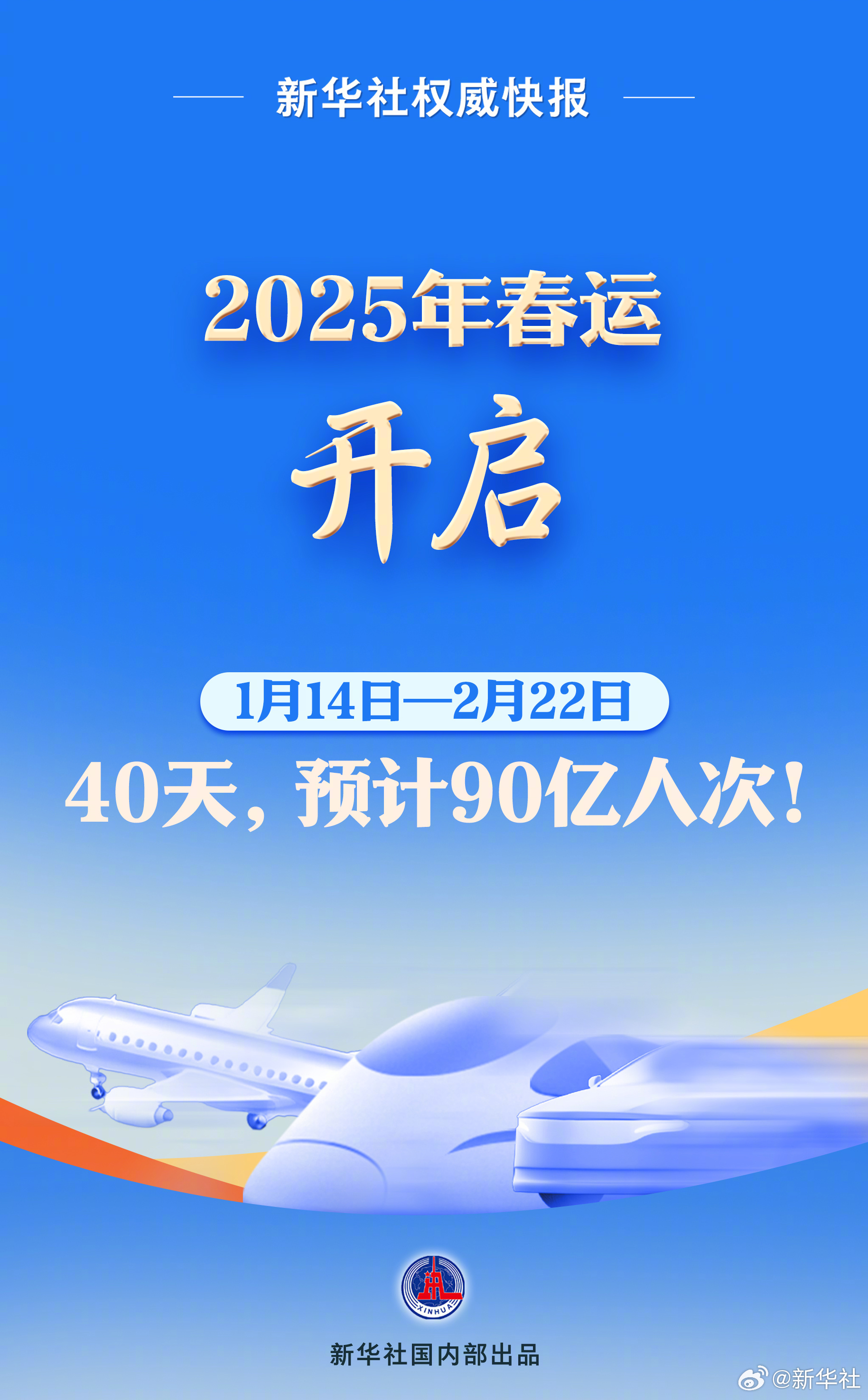 【#2025年春运开启#】1月14日，2025年春运开启。幸福回家路上，许多人正