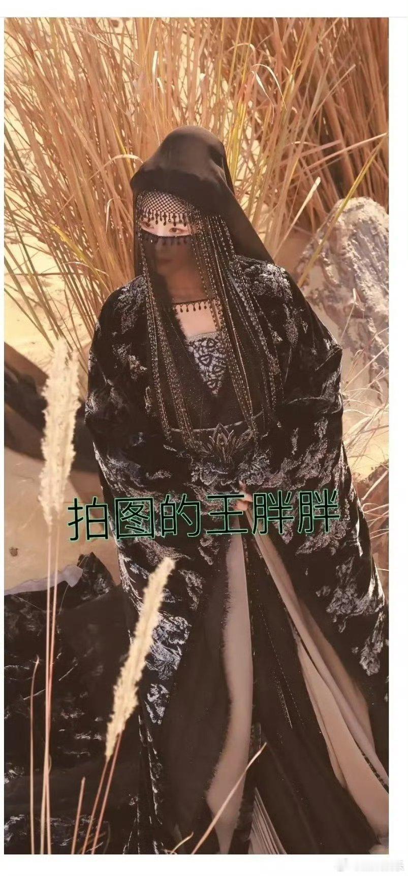 陈都灵[超话] 陈都灵《月鳞绮纪》出装造型来咯这个黑纱好酷啊感觉和大梦归离的妖女