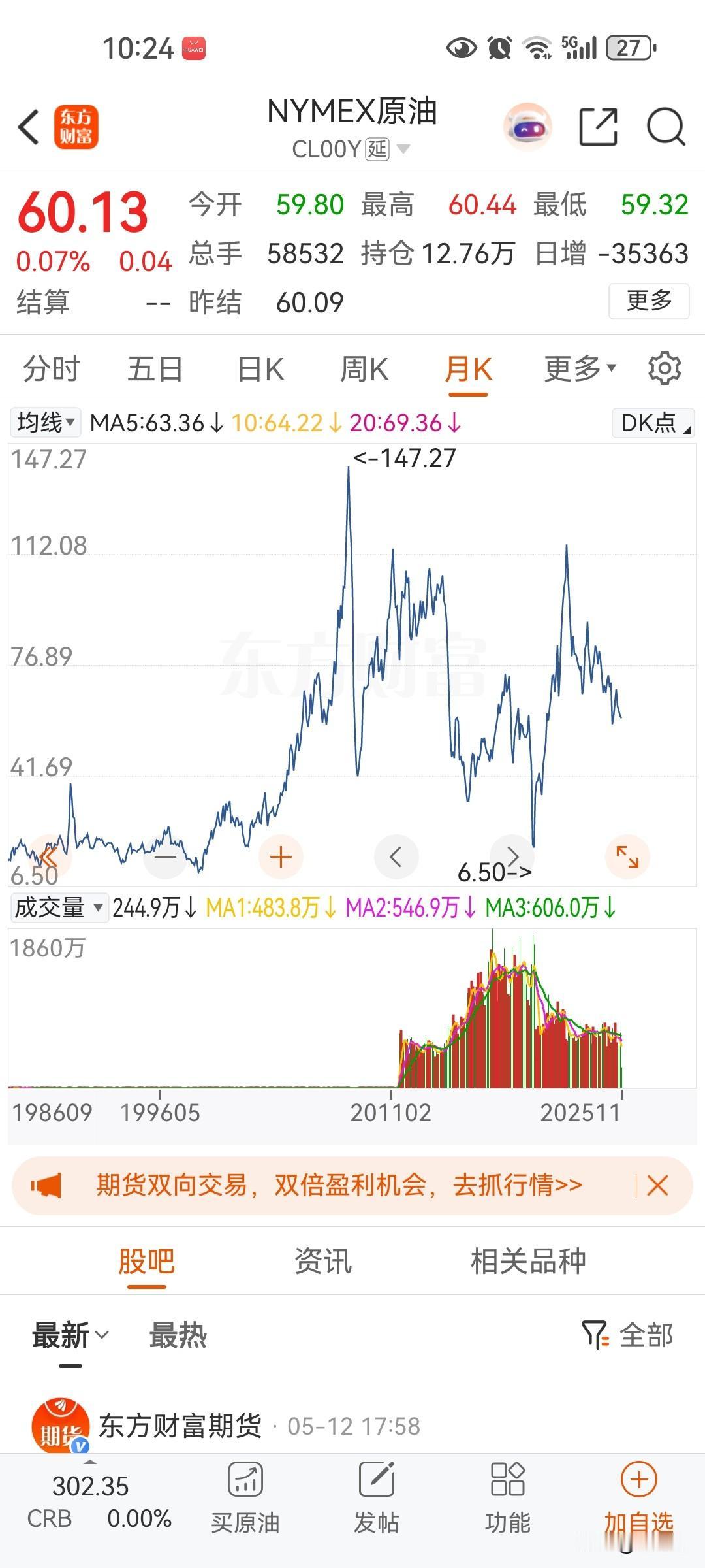 从石油价格价格走势可以判定碳酸锂价格长期会在七万左右一吨，现在的十万一吨已经是比