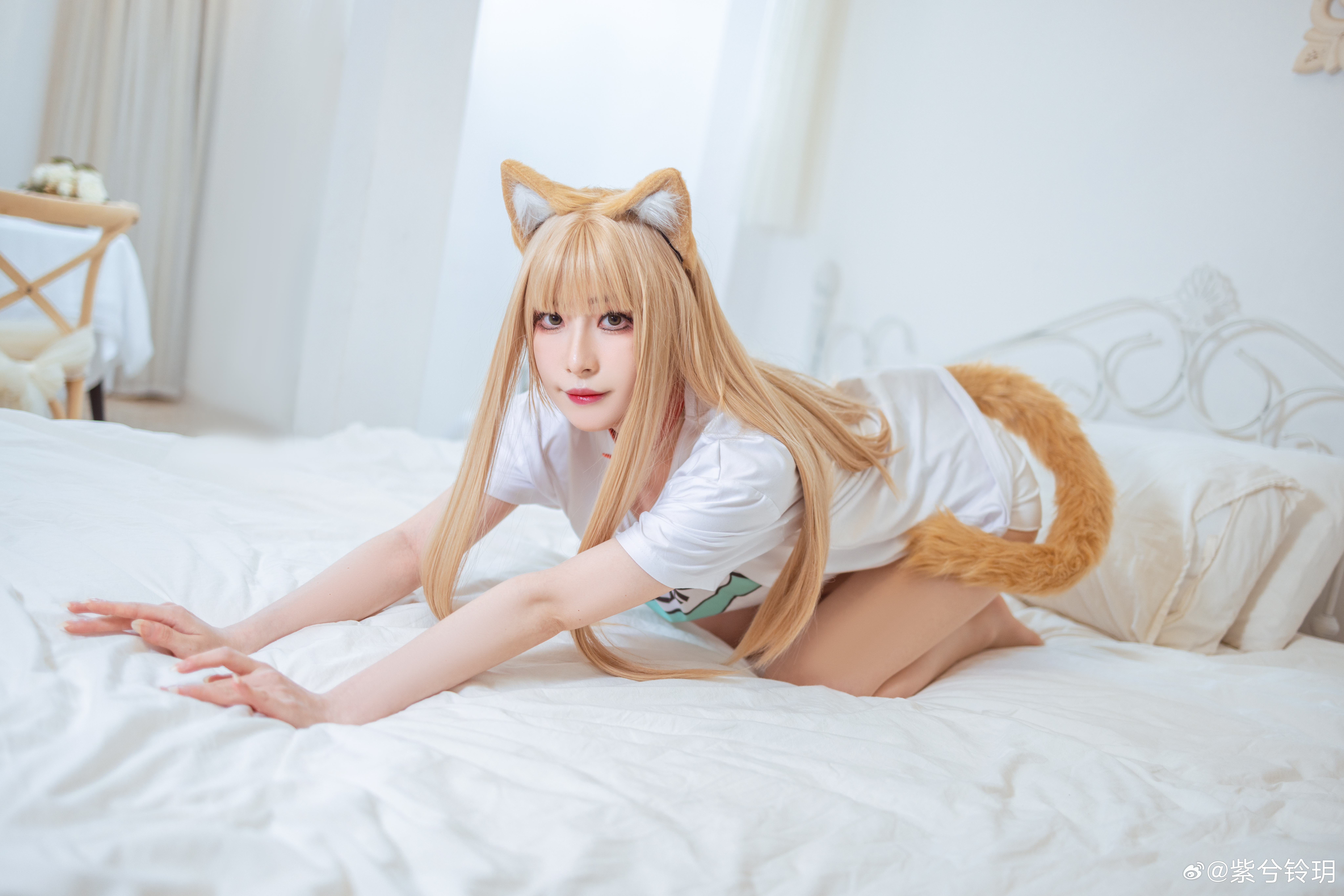 长大的猫咪可要咬人了-黄豆粉cos已经是御姐的黄豆粉！咬你！coscosplay