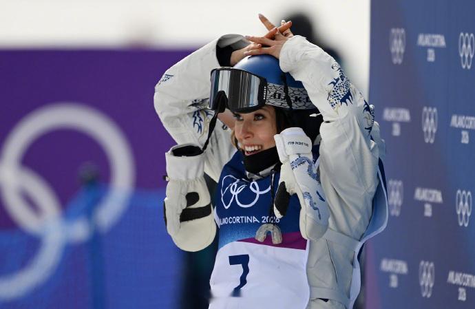 【谷爱凌已获得4枚冬奥奖牌】米兰-科尔蒂纳冬奥会自由式滑雪女子坡面障碍技巧决赛，