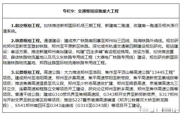 郑州十五五铁路规划，研究京广高铁辅助通道、许昌东至许昌北联络线，建设郑州南站等