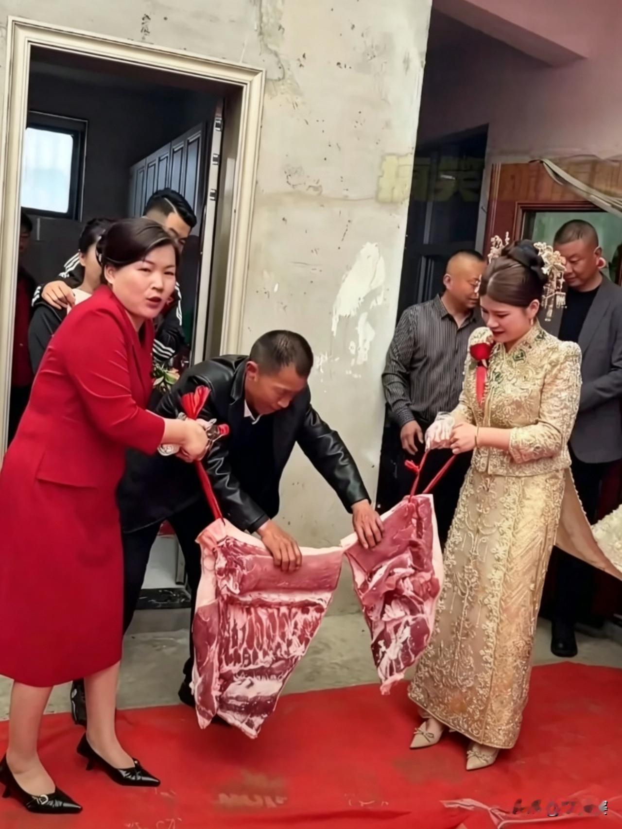 女儿出嫁的离娘肉，有谁知道这是什么地方的风俗。