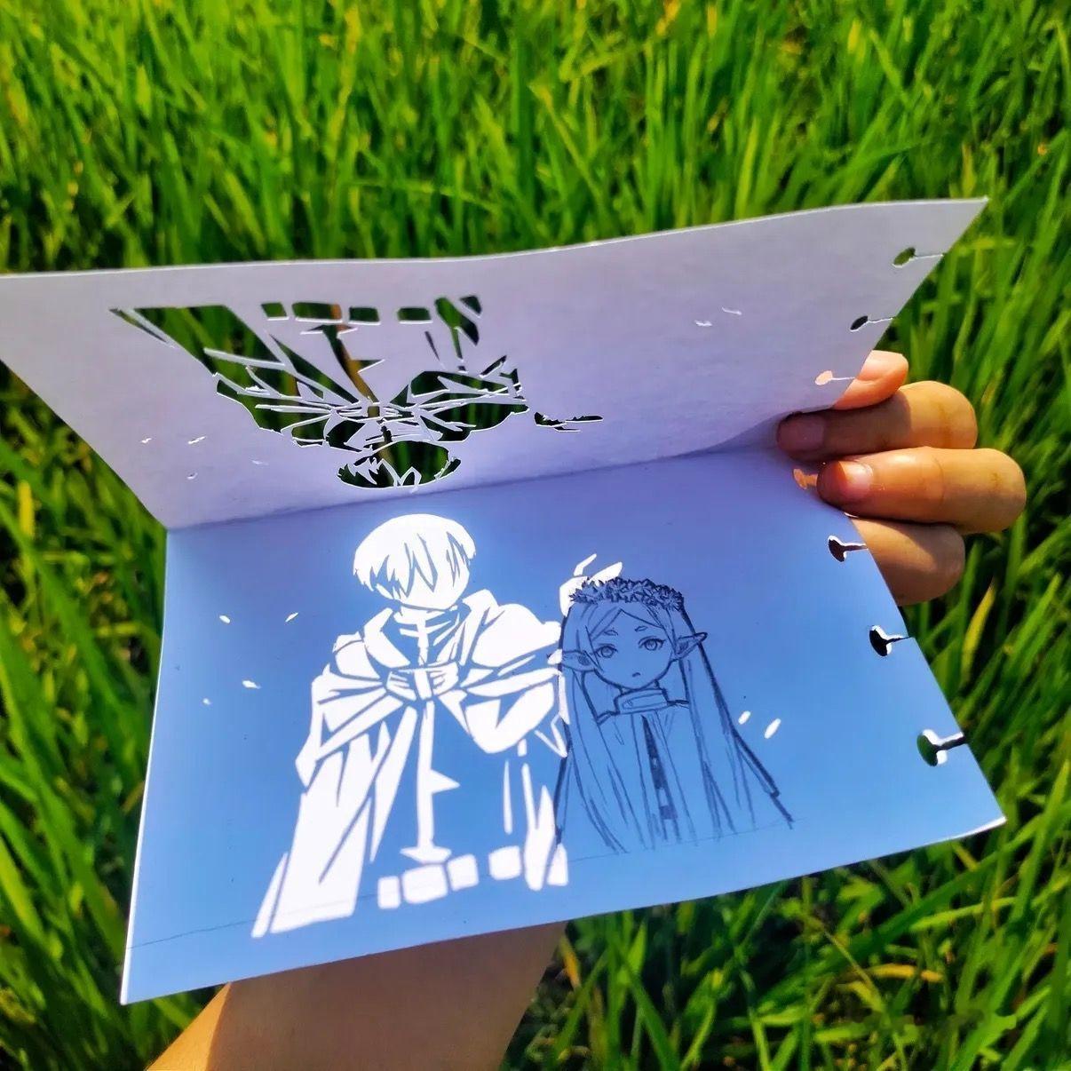 葬送的芙莉莲 辛美尔和芙莉莲，辛美尔变成了光动漫点评团