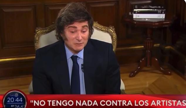 都说阿根廷总统米莱很疯狂，但他说下面这句话却非常在理：
“我并不反对艺术家。我自