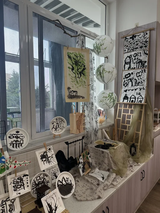 水墨班本主题墙｜国画水墨风班级环境创设