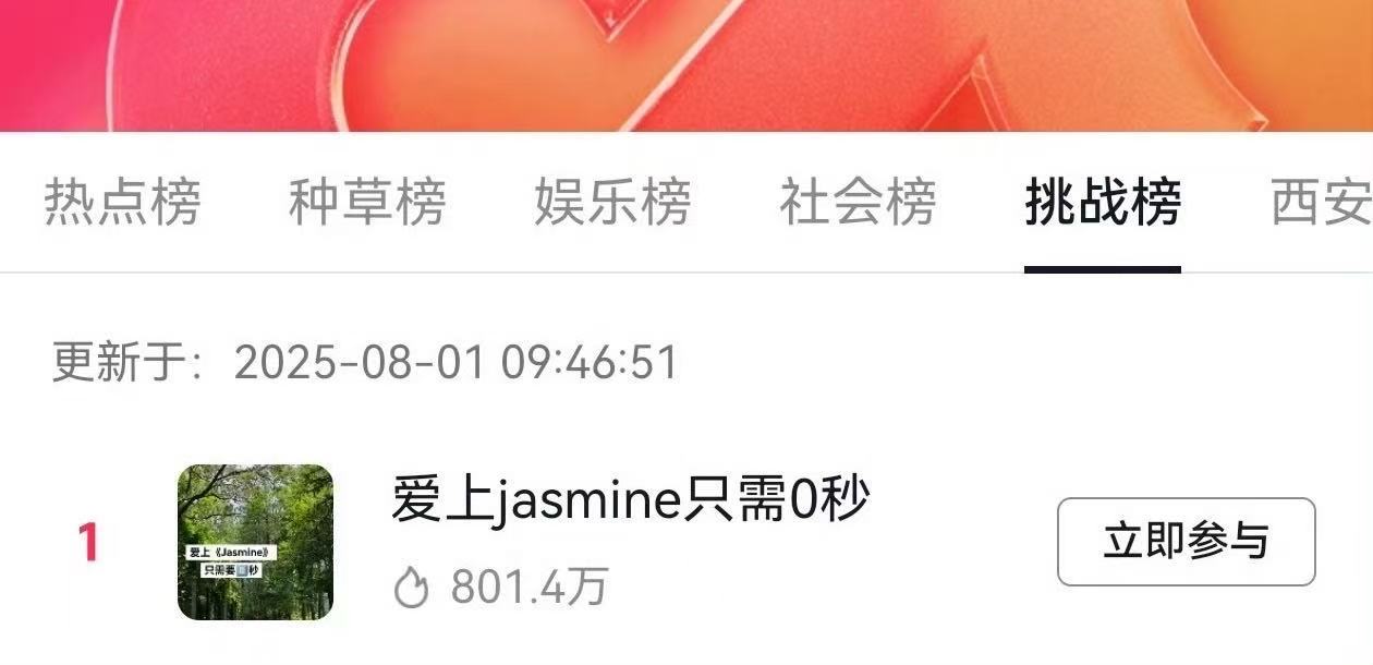 蔡徐坤Jasmine挑战榜登顶蔡徐坤新歌挑战榜登顶蔡徐坤新歌挑战榜登顶，哇，[舔