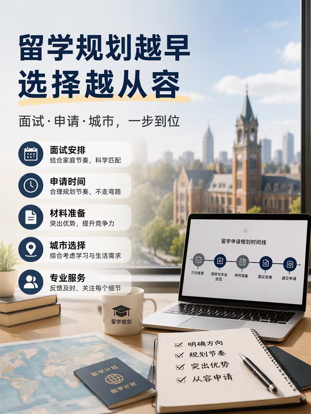如果学生还没想清楚未来方向，提前做一次系统梳理会比盲目看排名更有用，尤其适合先从