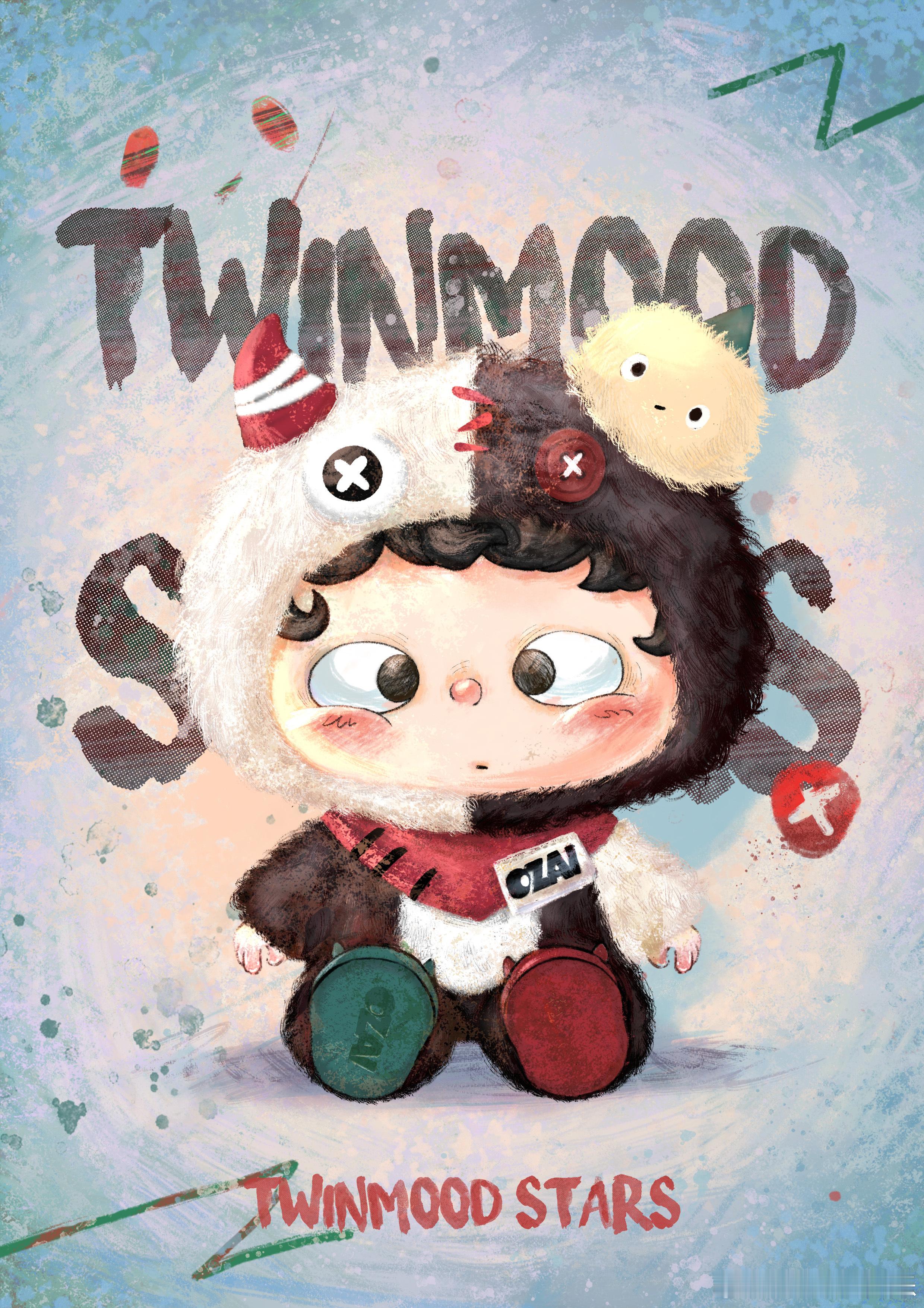 侯明昊红配绿侯明昊黑玩品牌代言人heyone黑玩 侯明昊穿上红配绿，和哦崽的穿搭