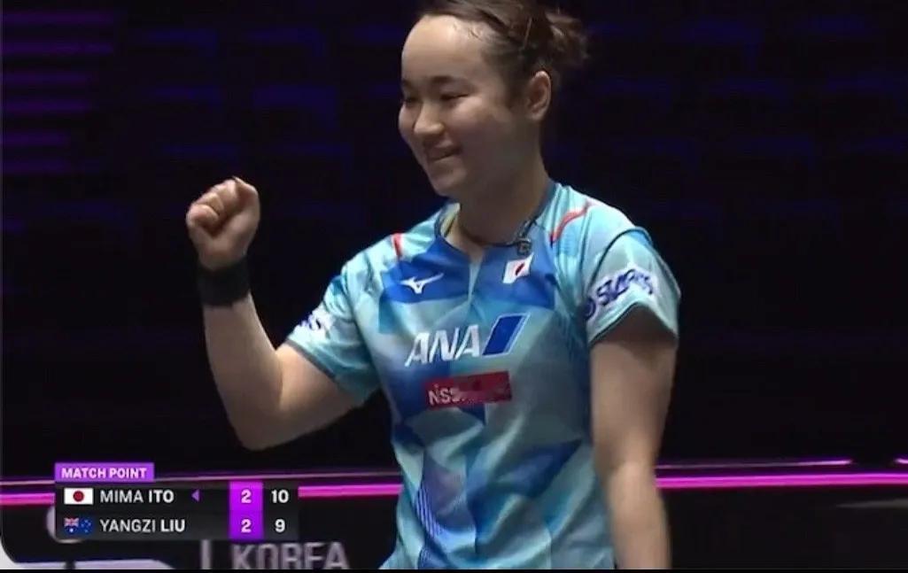 艰难！3-2涉险过关！伊藤美诚赢得真费劲，看来真是走下坡路了。

仁川冠军赛首轮