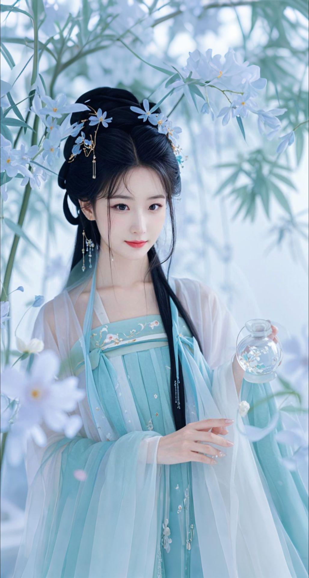 AI扩图 AI兰茵仙子韵