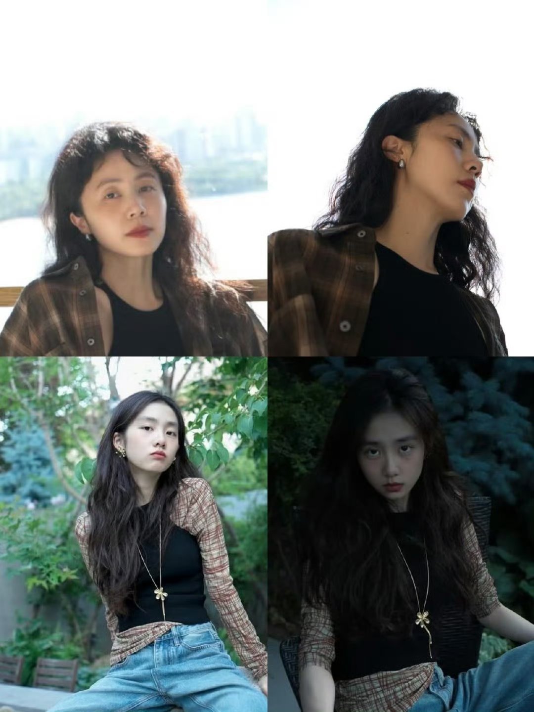 黄多多 天选文艺片女主脸黄多多简直完美继承了爸爸的深邃美颜和妈妈的文艺气质[哇]
