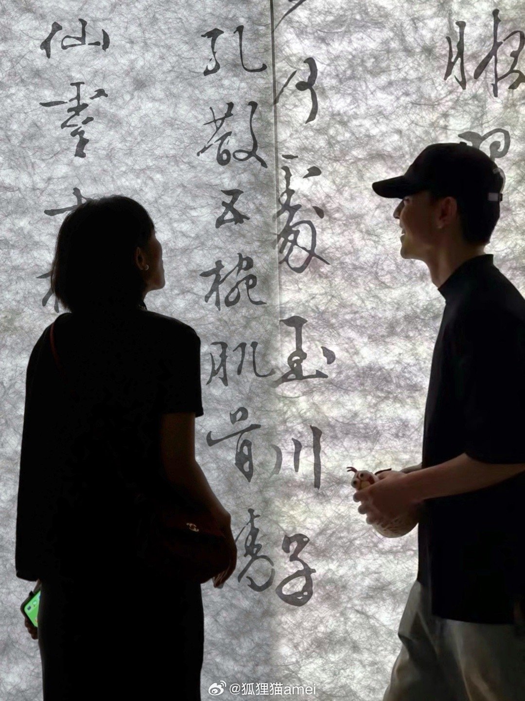 四舍五入我也和邓伦一起看展了哈哈哈看的时间不一样，同一个展对于一个每年都要去很多