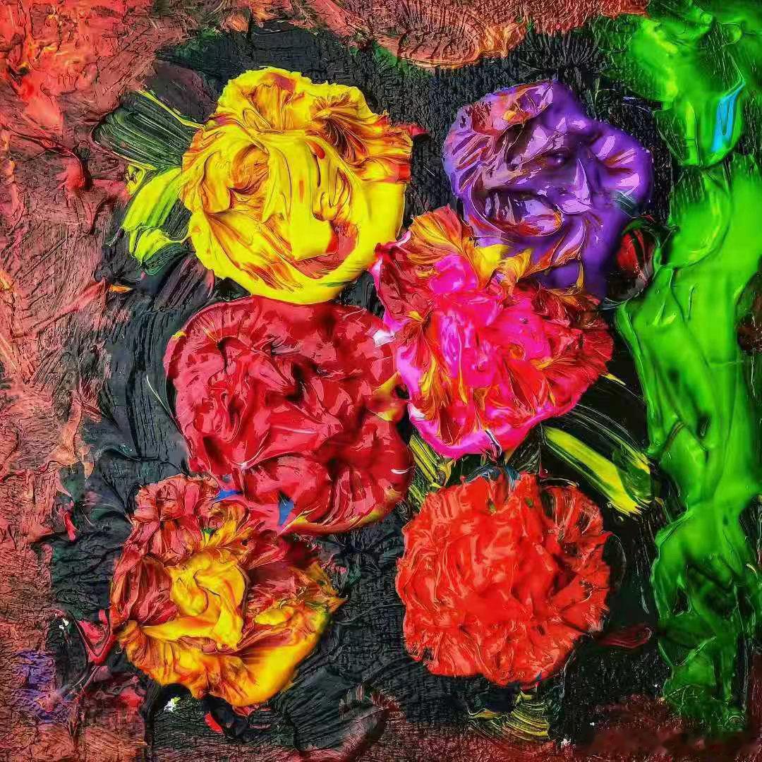 摄影人  王鹭佳：2021油画作品。油画王鹭佳