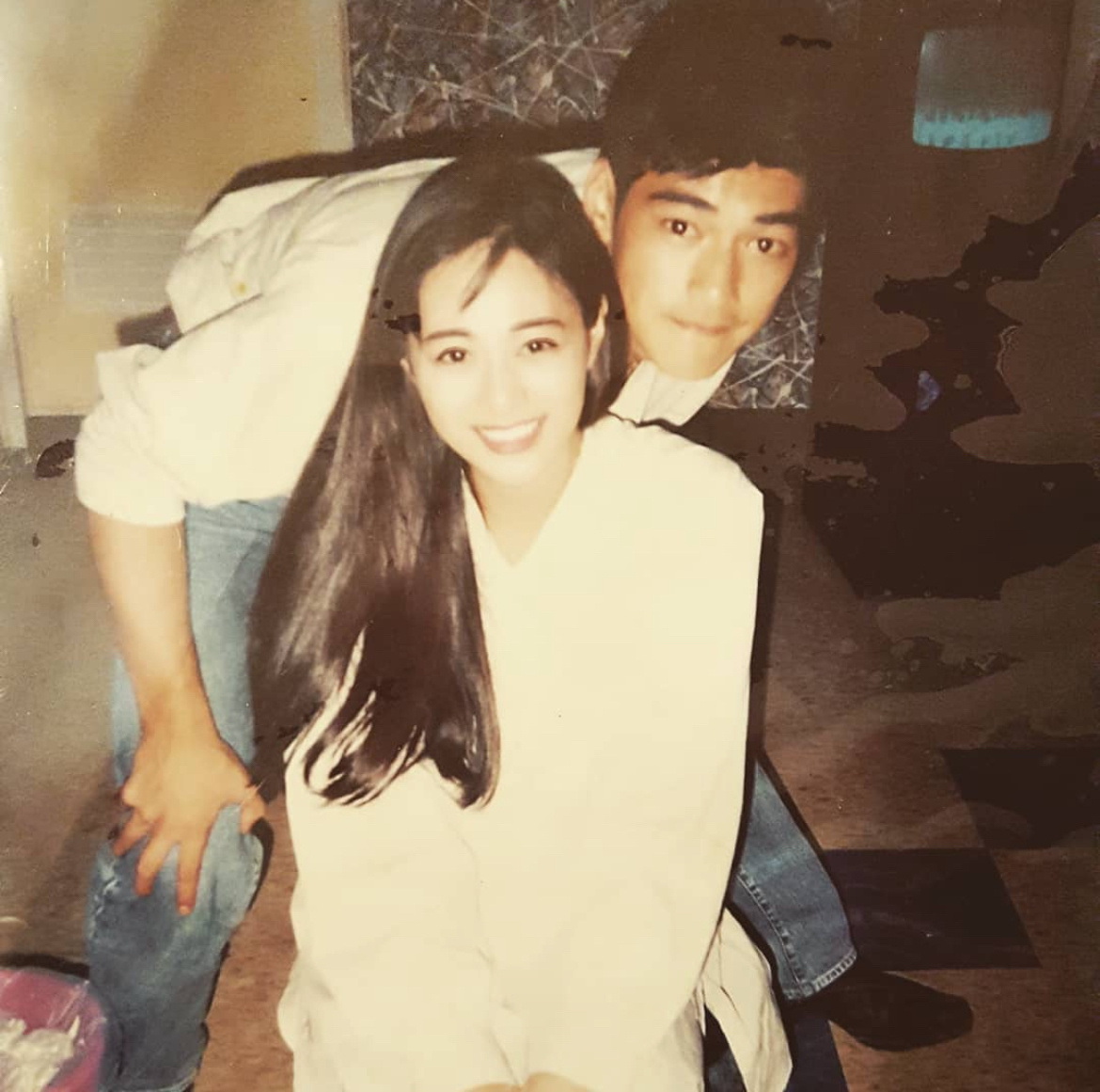 【来自投稿】李婷宜金城武合照 