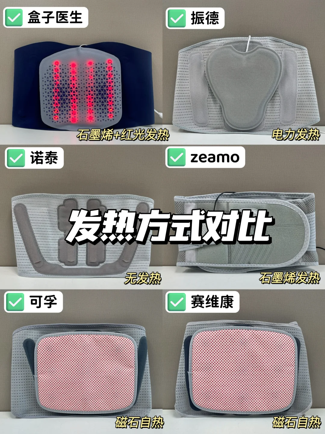 吐血整理！6款热门护腰带保姆级测评分享！