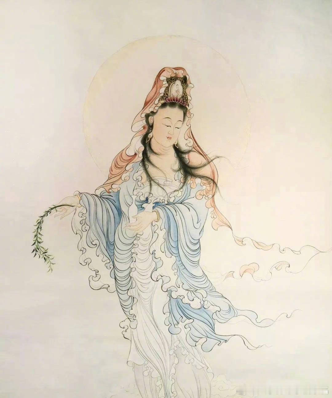 礼赞观世音，从此平安健康，诸事顺利，再无忧愁烦恼。 ​​​​