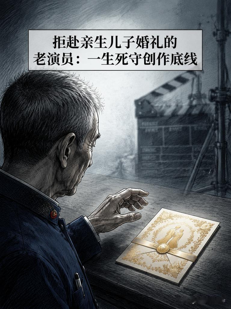 拒赴亲生儿子婚礼的老演员：一生死守创作底线

就连相识多年的老朋友，他都能说