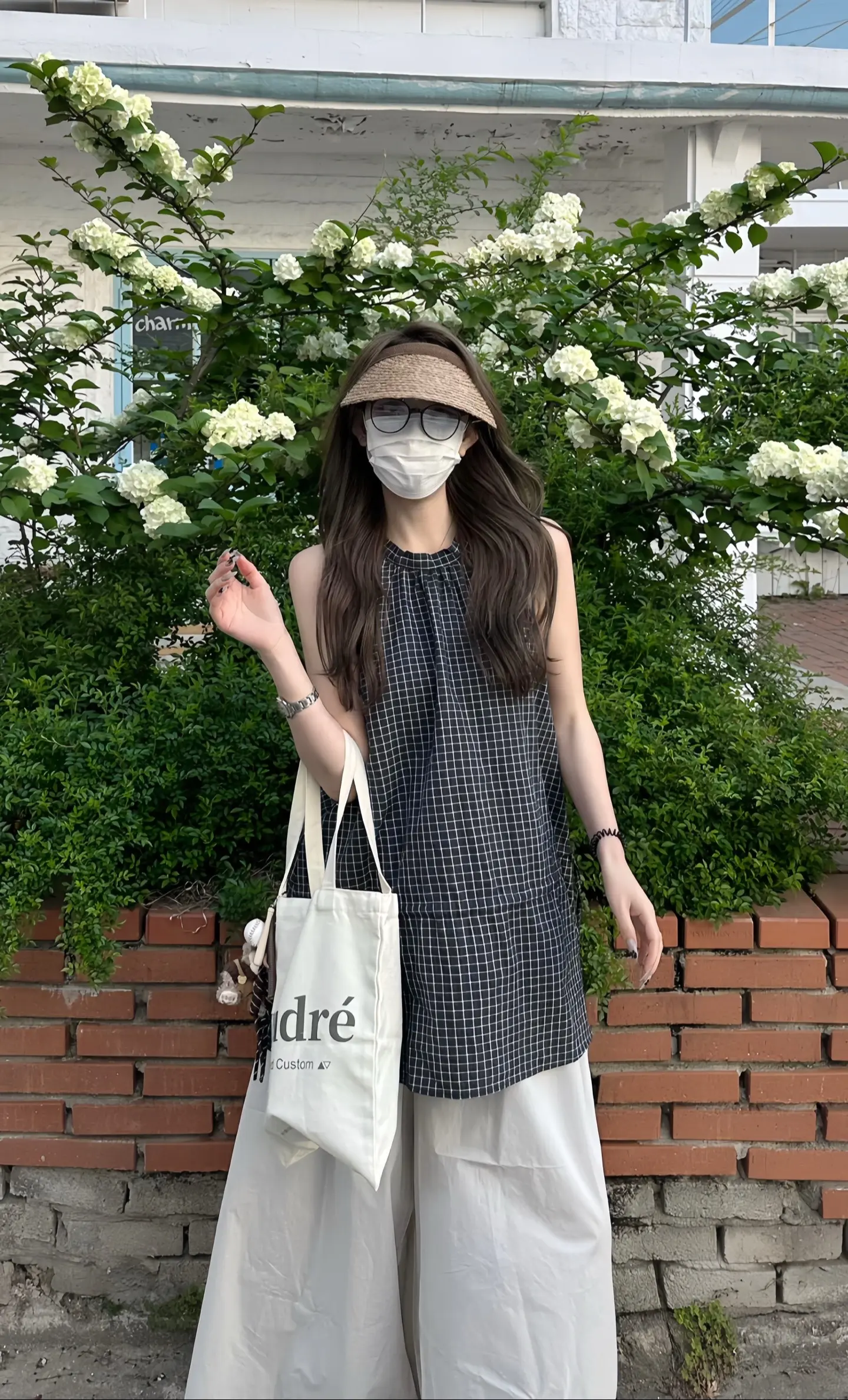 简约穿搭 韩系穿搭 时髦精的ootd 夏日穿搭 阔腿裤