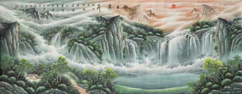 看遍天下美景：人不走出去，家就是你的世界，走出去，世界就是你的家。人必须出门，必
