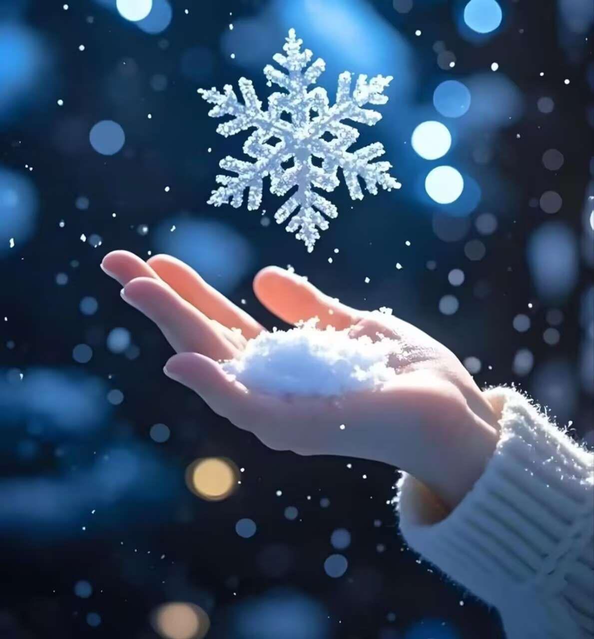 山坡羊·雪之韵
琼花轻洒，
寒氛相借，
素姿清雅尘无惹。
舞天涯，意悠遐。
柔怀