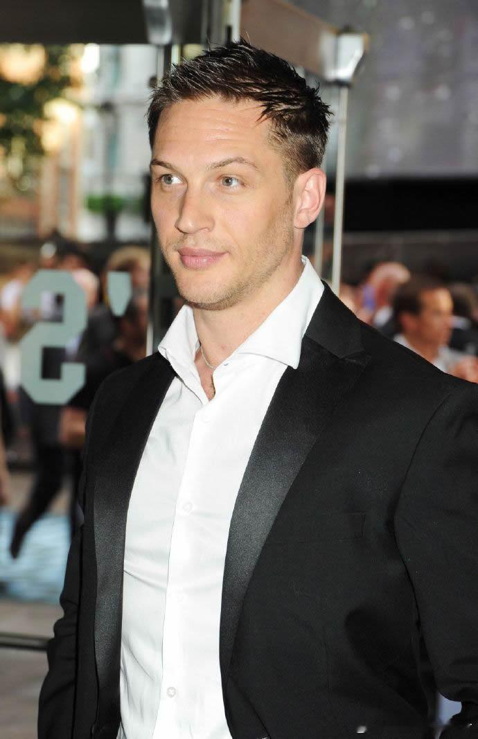 2010年汤姆·哈迪出席《盗梦空间》英国首映式 