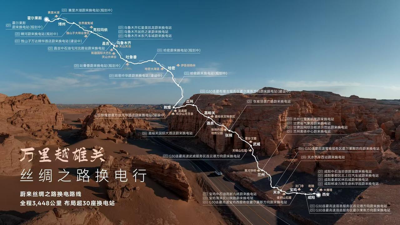 截至目前，蔚来在全国的换电站数量超过3600座，其中高速公路换电站超过1000座