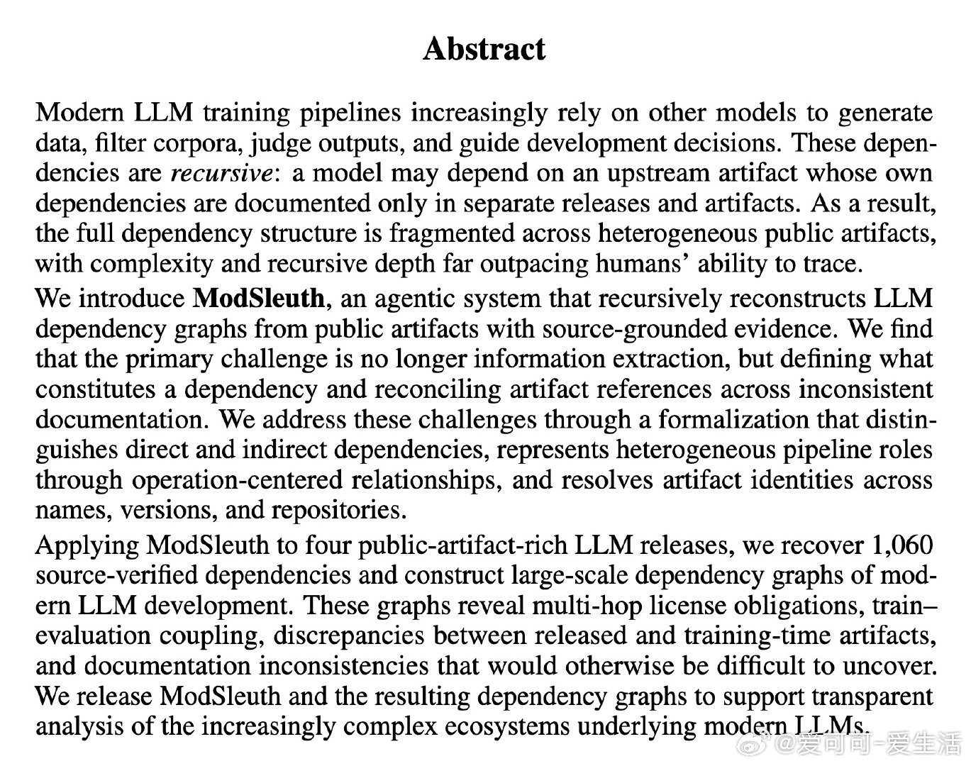[CL]《Which Models Are Our Models Built O