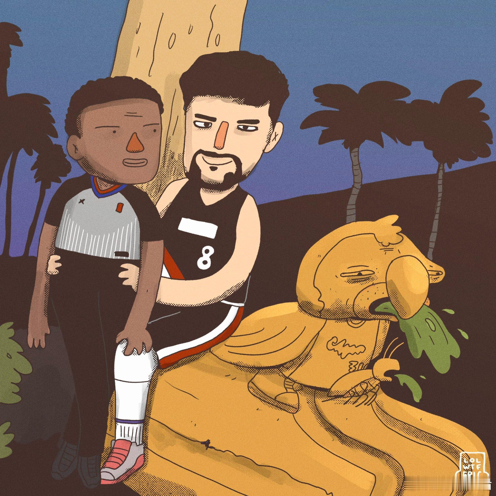 插画师今天的作品，多少也有点破防！！ 