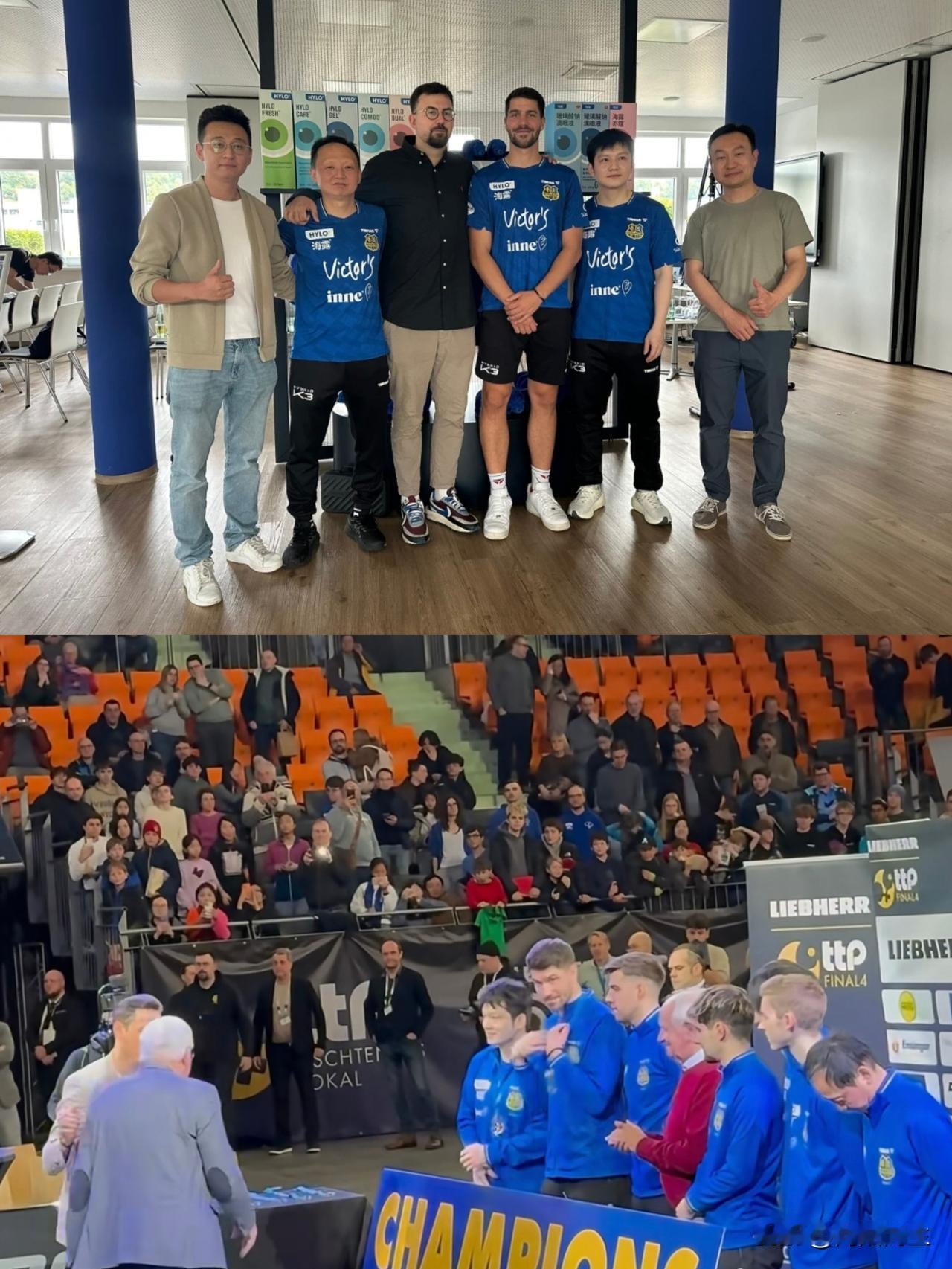 今晚德国杯决赛这戏码，
看着真让人有点恍惚！
樊振东再去打奥恰洛夫，
这剧本简直