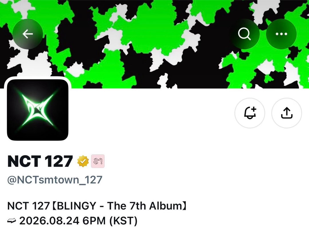 NCT 127 BLINGY - The 7th Album)  2026.08