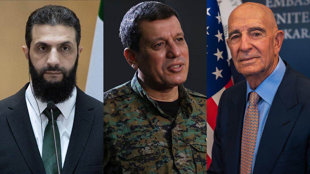 美国的叙利亚特使汤姆·巴拉克这老小子坏得很，为了朱拉尼残害库尔德人。
前几天，巴