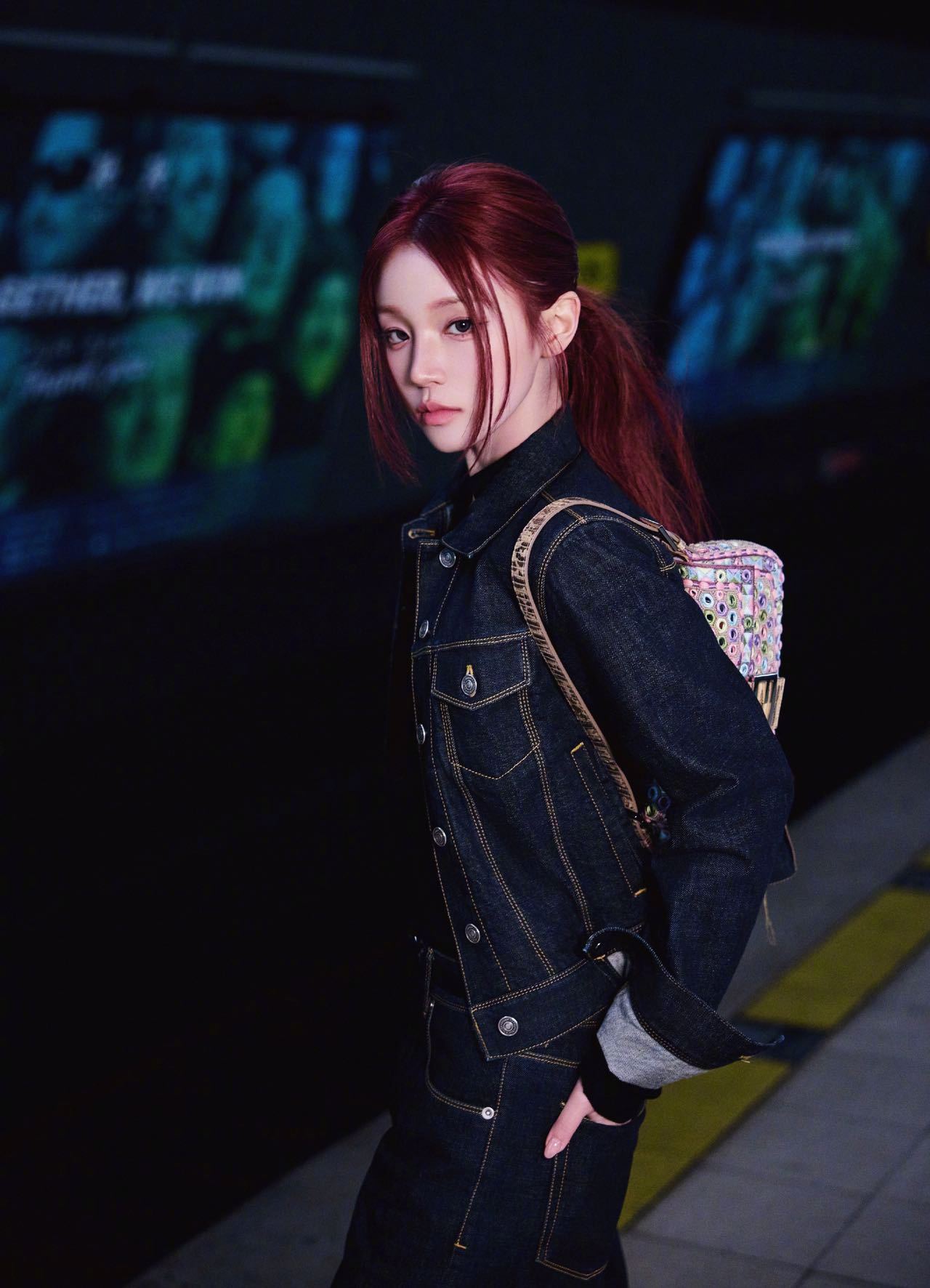 出席FENDI 2026 秋冬系列发布秀的宋雨琦，身着FENDI 2026秋冬系