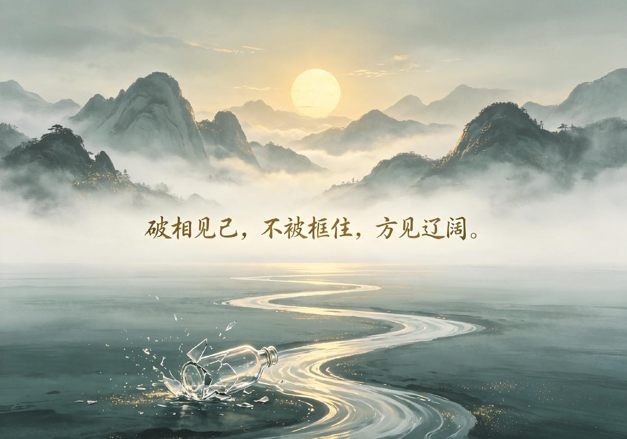 破相见己
人生的困顿，往往源于执相为真。先破关系相——父母、伴侣、子女，皆是你路